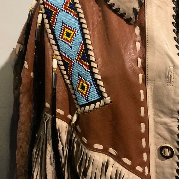 QASTANWEARS   WESTERN FRINGED UNISEX SIZE   4XL. NEW - Picture 6 of 16